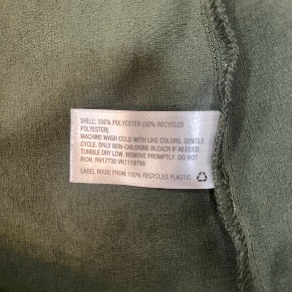 All In Motion Women's Lightweight Active Hooded Rain Jacket Green Sz Small - Picture 5 of 7